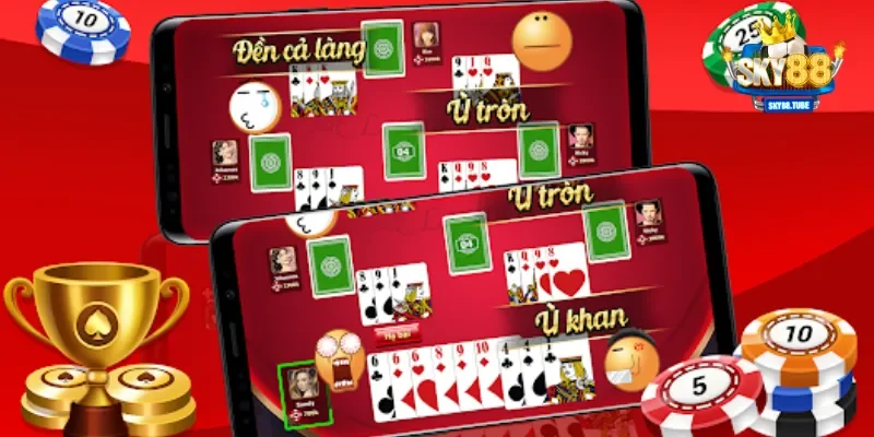 Cách chơi phỏm online thông minh là đánh xé cạ 